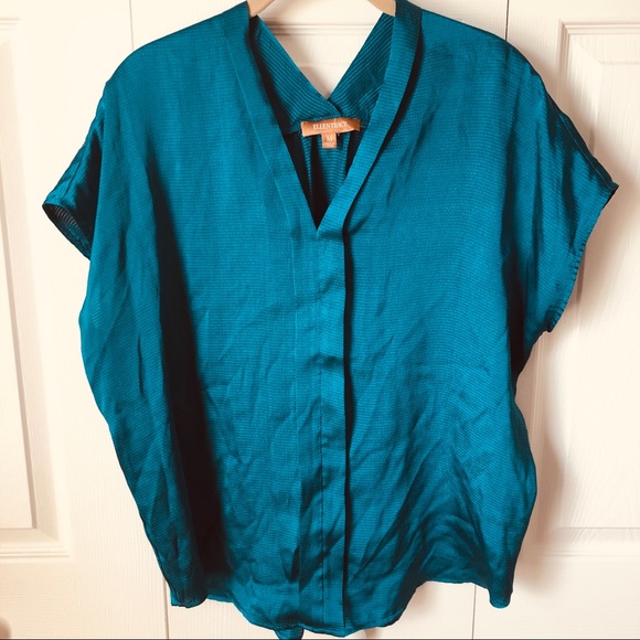 Ellen Tracy Tops - Ellen Tracy - Teal Blouse Ellen Tracy Tops - Ellen Tracy - Teal Blouse